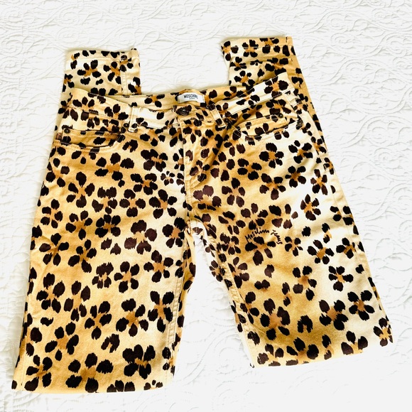 Gorgeous!! Moschino Leopard Print Jeans! - Picture 3 of 8